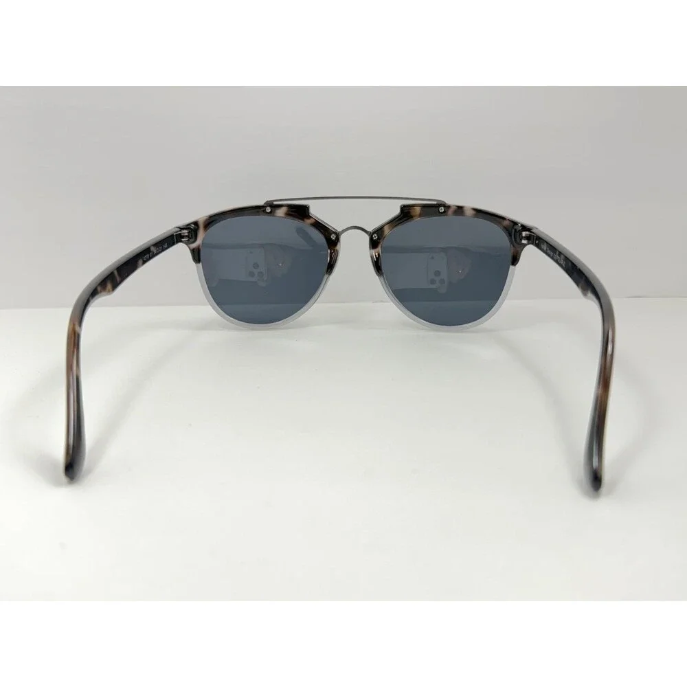 FLOATS Women's Sunglasses Black Tortoise Bluish Polarized 54mm Italian Design